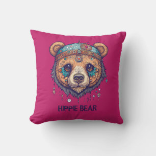Cojín Decorativo Hippie Bear I