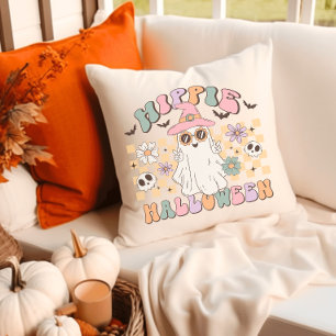 Cojín Decorativo Hippie Halloween Groovy Retro