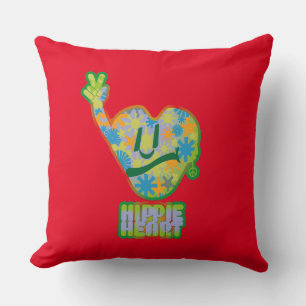 Cojín Decorativo Hippie Heart ICON 2024 BY MASANSER