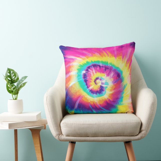 Cojín Decorativo Hippie Tie Dye (Silla)