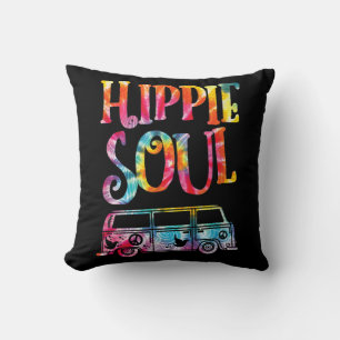Cojín Decorativo Hippie Tie Dye Van Hippie Soul