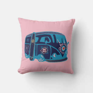 Cojín Decorativo Hippie Van Throw Cushion 41 x 41 cm