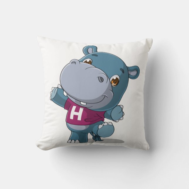 Cojín Decorativo Hippo (Anverso)