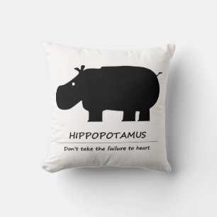 Cojín Decorativo Hippopotamus