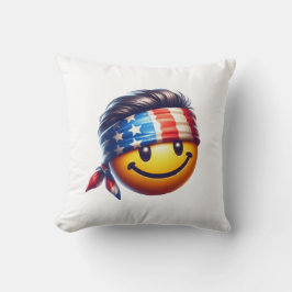Cojín Decorativo Hippy Smiley Face