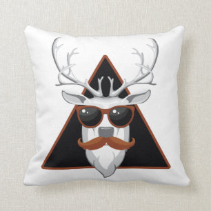 Cojín Decorativo Hipster Antler Art