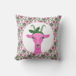 Cojín Decorativo Hipster Goats   por TotallyGoatally™