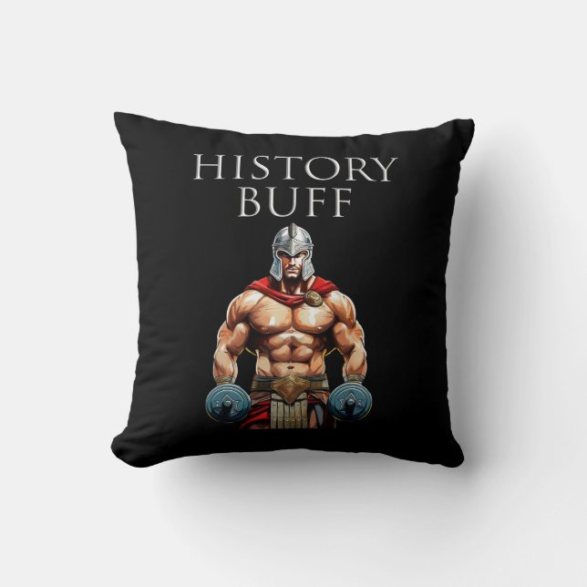 Cojín Decorativo Historia Buff Centro Romano (Anverso)