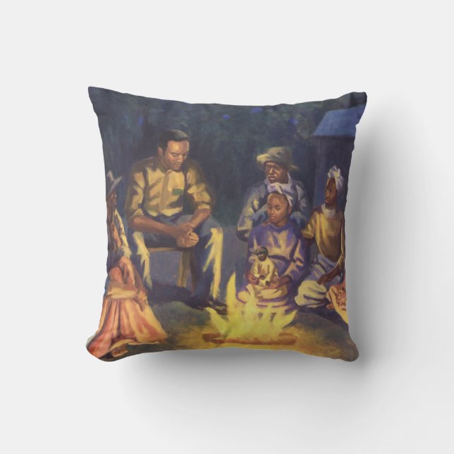 Cojín Decorativo Historias 2003 de la hoguera (Anverso)