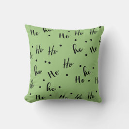 Cojín Decorativo Ho Ho Ho Christmas Red Background