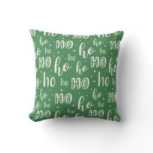 Ho ho ho ho Navidades diseño pillow