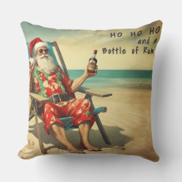 Cojín Decorativo Ho Ho Ho y Rum -