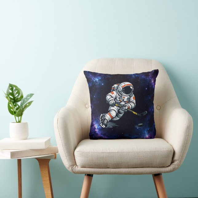 Cojín Decorativo Hockey Astronauta (Silla)