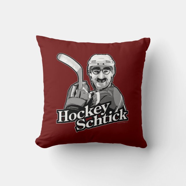 Cojín Decorativo Hockey Schtick (Anverso)