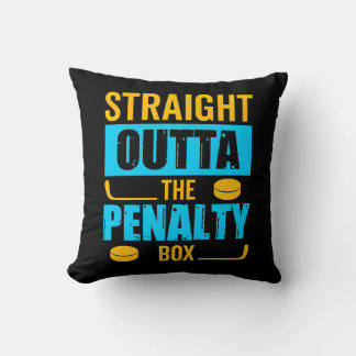 Cojín Decorativo Hockey sobre cajas de penalización