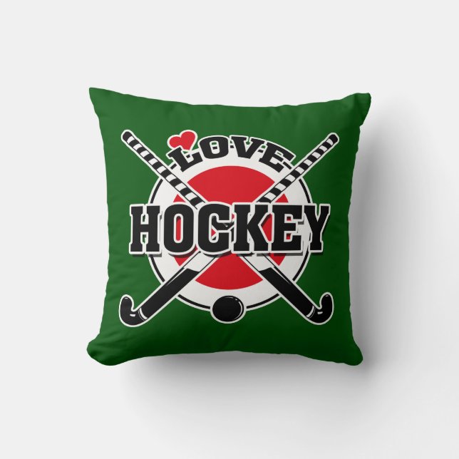 Cojín Decorativo Hockey sobre hierba (Anverso)
