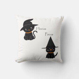Cojín Decorativo Hocus Pocus Gatos Negros