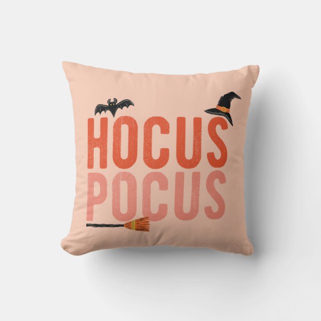 Cojín decorativo Hocus Pocus Halloween (Anverso)