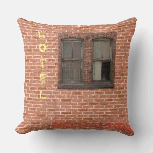 Cojín Decorativo "Hoffman Hotel" , de la colección Alley Walks (Anverso)