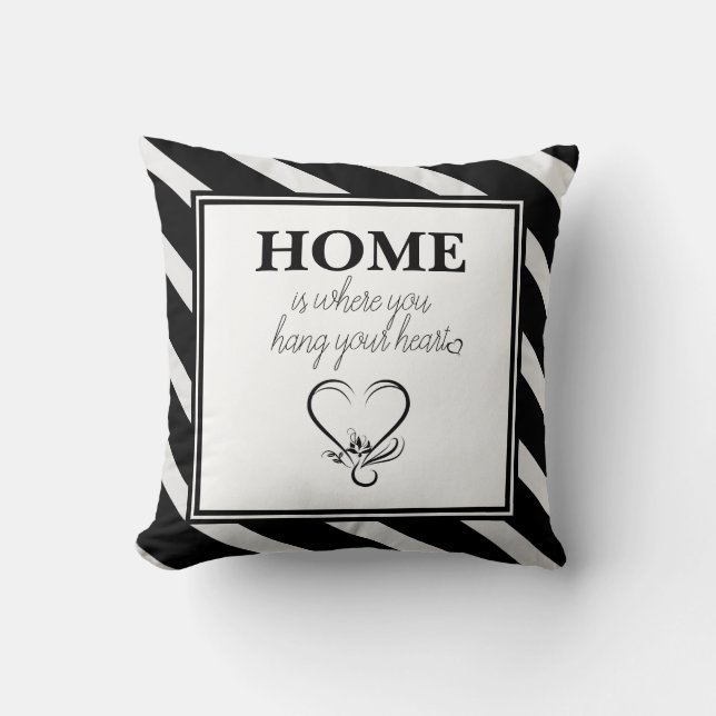 Cojín Decorativo Hogar (Anverso)