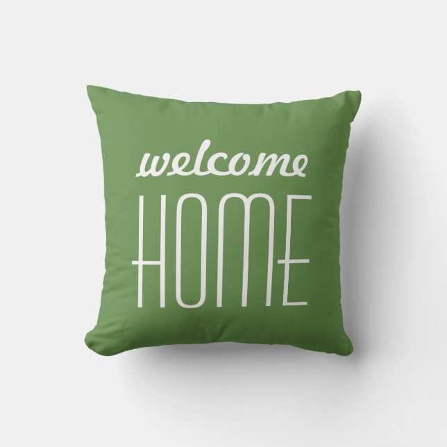 Cojín Decorativo Hogar agradable (Anverso)