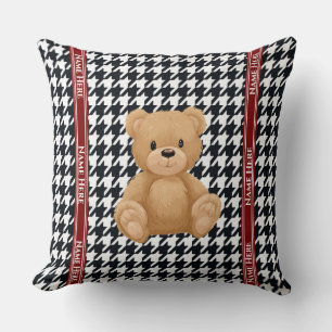 Cojín Decorativo Hogar de Oso de Lunares