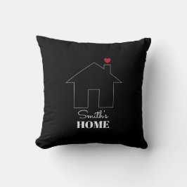 Cojín Decorativo Hogar de Smith con Corazón