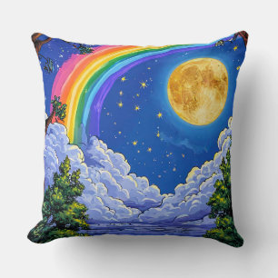 Cojín Decorativo Hogar Decorativo Galaxia Vibrante
