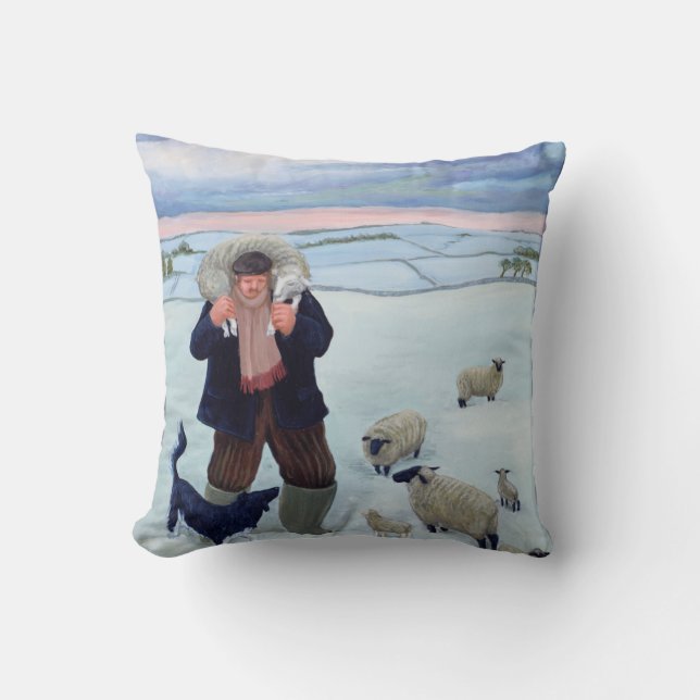 Cojín Decorativo Hogar del doblez (Anverso)