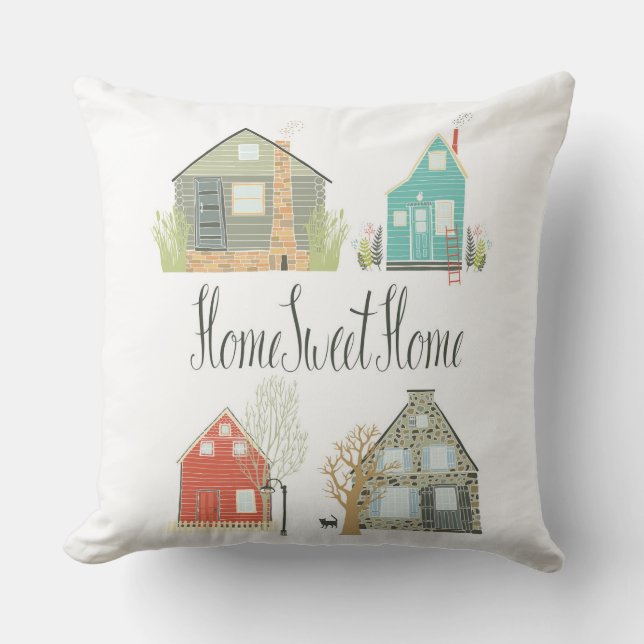 Cojín Decorativo Hogar dulce hogar (Anverso)