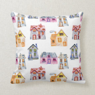 Cojín Decorativo Hogar dulce hogar Casas lindas