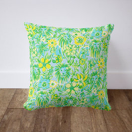 Cojín Decorativo Hogar Floral / Tropical Leon Preppy