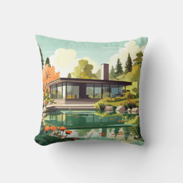 Cojín Decorativo Hogar moderno de mediados de siglo #94
