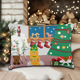 Cojín Decorativo Hogar para el Ilustracion de vacaciones