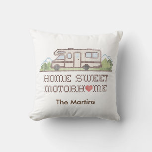 Cojín Decorativo Hogar Sweet Motorhome Pillow