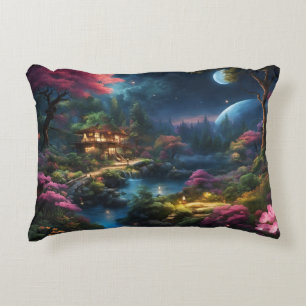 Cojín Decorativo Hogar y Jardín de fantasía