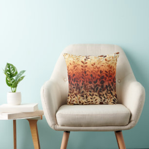 Cojín Decorativo Hoja de color Ombre Otumn