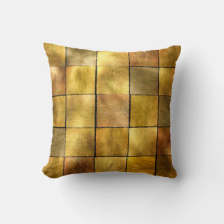 Cojín Decorativo Hoja de Oro
