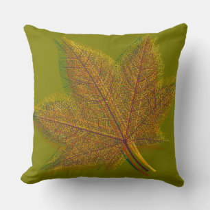 Cojín Decorativo Hoja de otoño #2