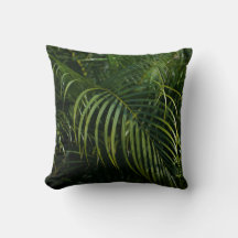 Hoja verde oscura tropical y botánica
