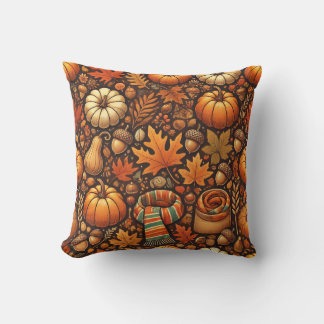 Cojín Decorativo Hojas cálidas de otoño