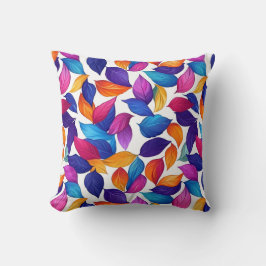 Cojín Decorativo Hojas coloridas