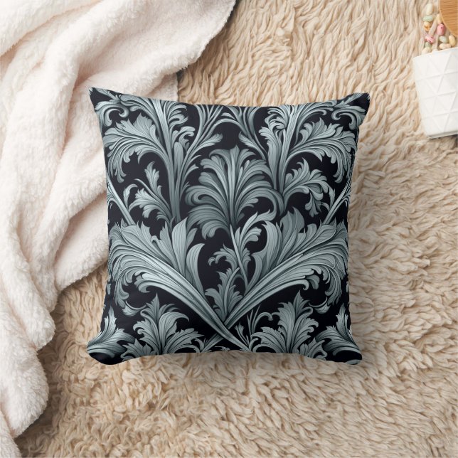 Cojín Decorativo Hojas de Acanthus (Manta)