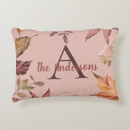 Cojín Decorativo Hojas de cascada personalizadas