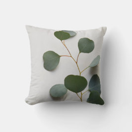 Cojín Decorativo Hojas de eucalipto verticales