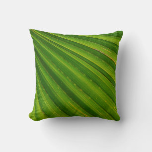 Cojín Decorativo Hojas de hojas de palmera palmeras