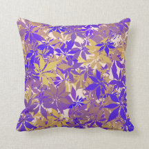 Hojas de oro, bronce y castaño azules