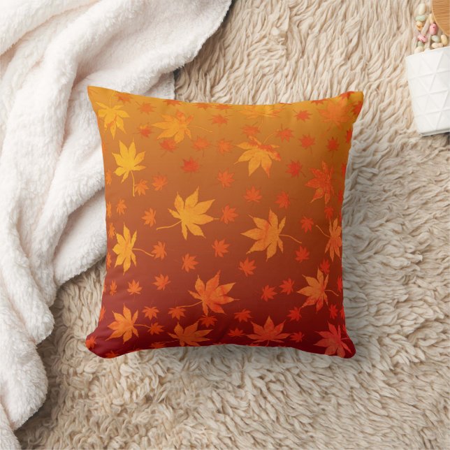 Cojín Decorativo Hojas de otoño de arce (Manta)
