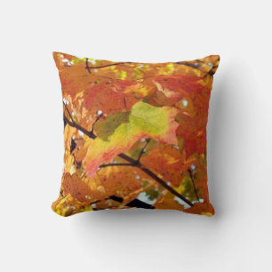 Cojín Decorativo Hojas de otoño de dos lados