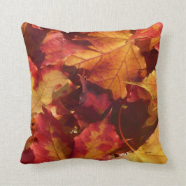 Cojín Decorativo Hojas de otoño de la caída